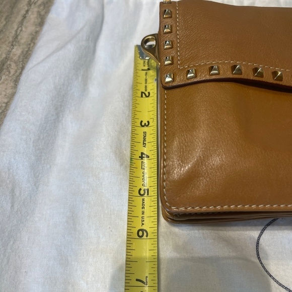 PRADA LEATHER STUDDED CHAIN SHOULDER BAG - Picture 11 of 13